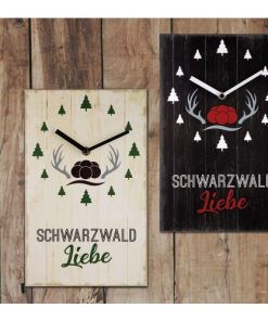 Wanduhr -Schwarzwaldliebe-