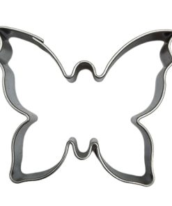 Keksa. Schmetterling Edelstahl groß 45x40mm