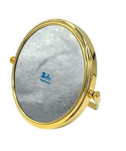 Alternative view of Kosmetikspiegel Gold Compact. ø15cm