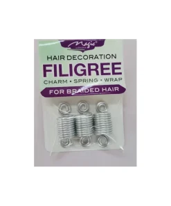 Alternative view of Filigree – Charm- Spring- Wrap- For Braided Hair