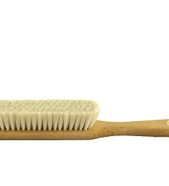 Staubbürste mit Ziegenhaar extra weich – 30 cm mit Griff – für empfindliche Oberflächen
