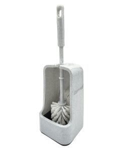 WC-Garnitur Quadrat stein 12x35x12cm mit RR ø7cm